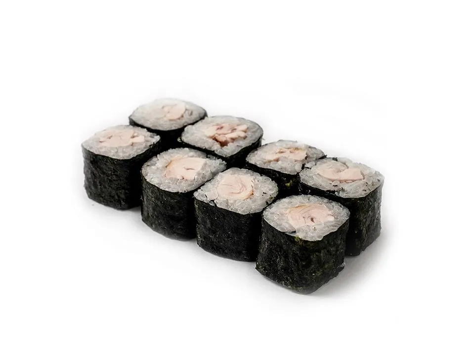 Классические роллы с курицей